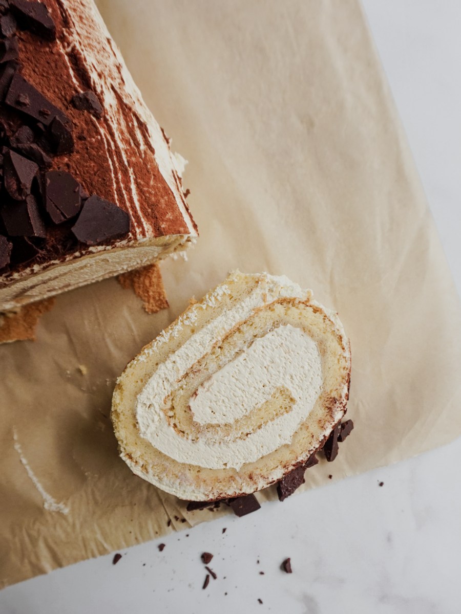 Tiramisu Cake Roll
