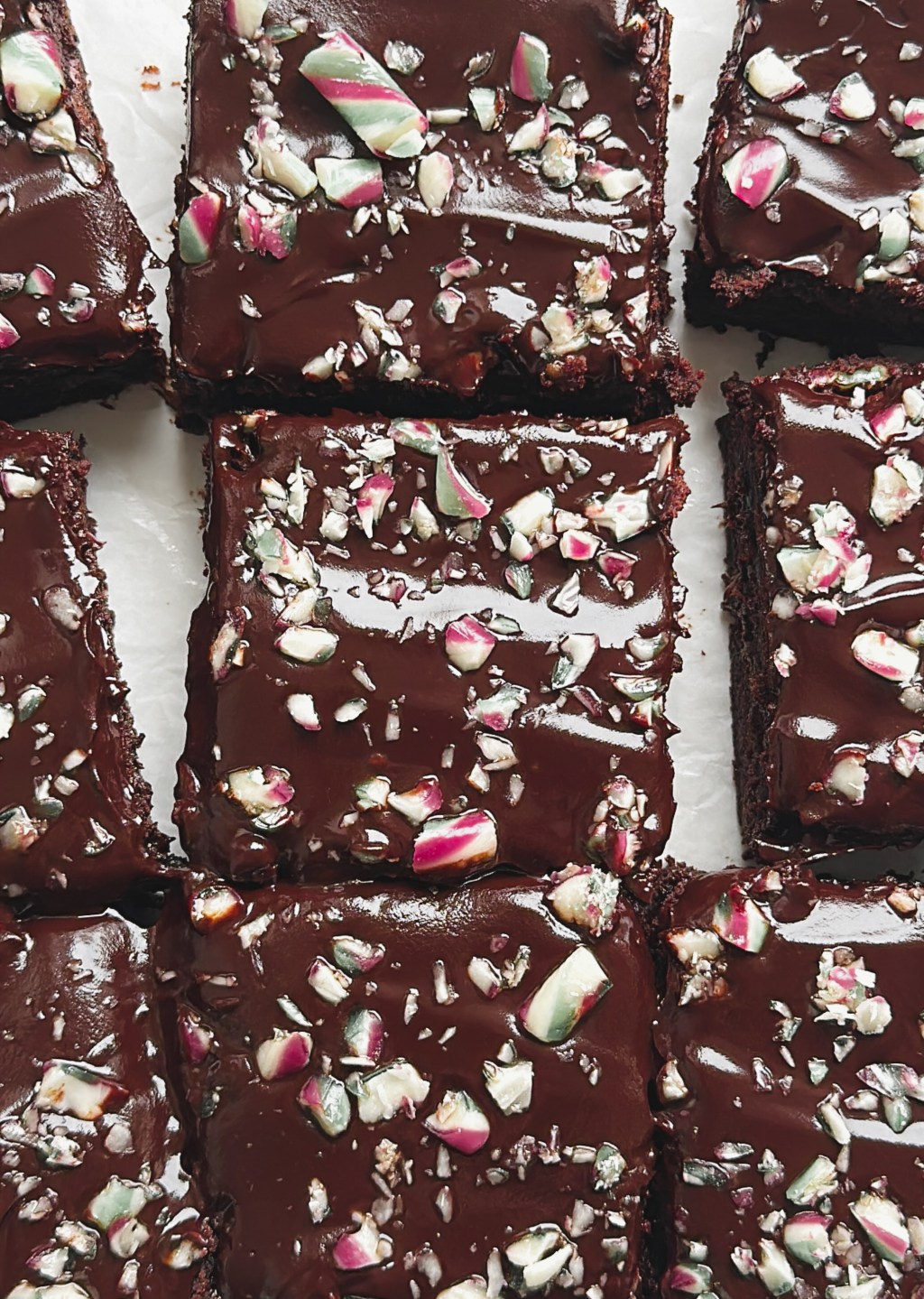Fudgy Peppermint Brownies
