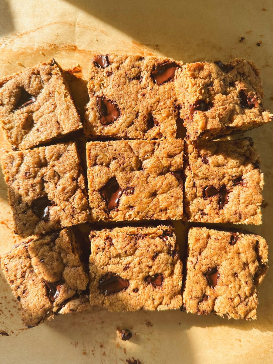 Brown Butter Chocolate Chunk Cookie&nbsp;Bars